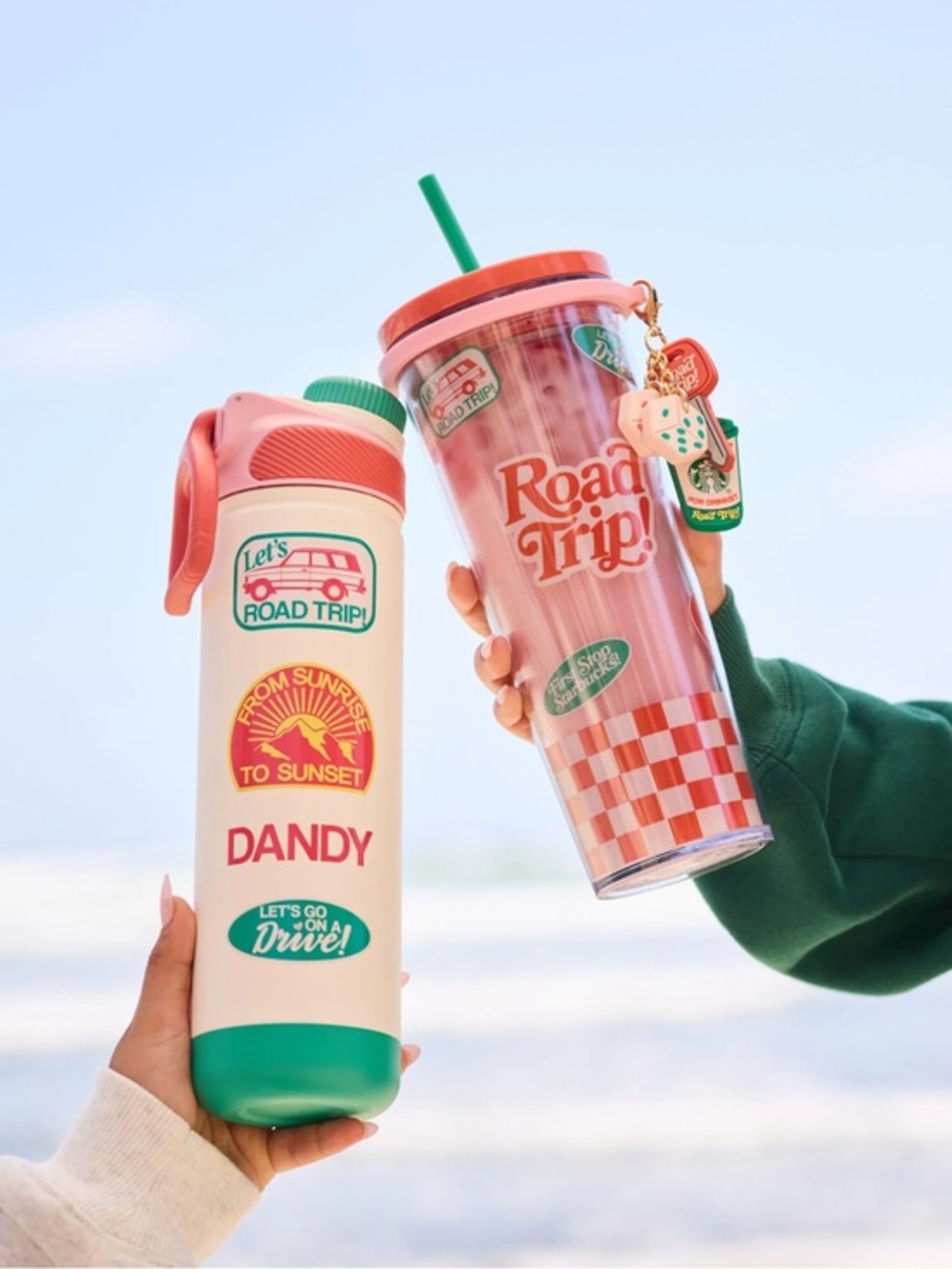 NWT Starbucks x Dandy Worldwide Bundle Limited Edition Tumbler & Cold Cup
